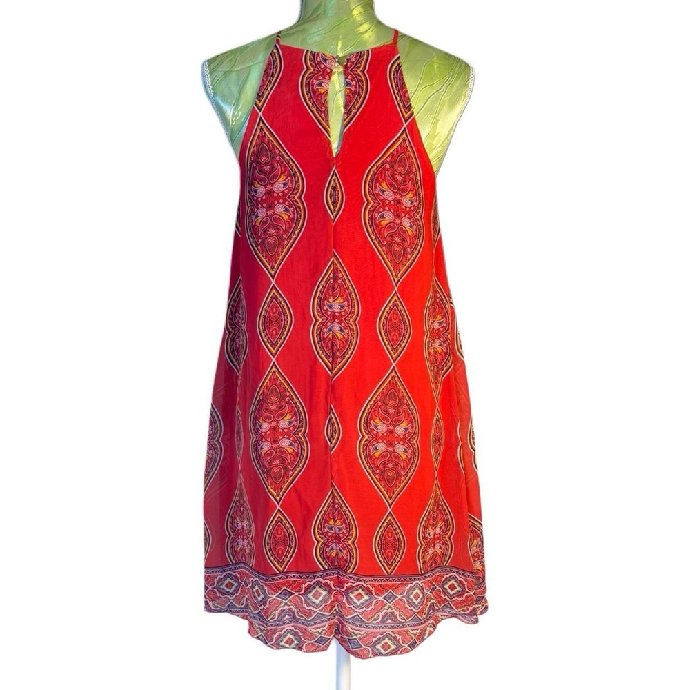 Rue21 Red Patterned Mini Dress - Picture 3 of 5